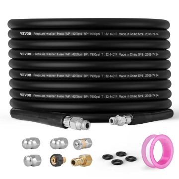 Survepesuri voolik 30,5 m, 6,35 mm messingkeere, 4200 PSI