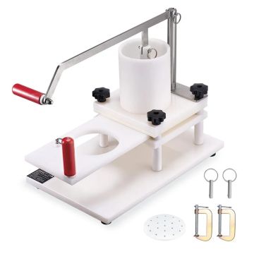 Manuaalne veiselihaburgeripress, 130 mm, mahutavus 1,5 kg, paberiga