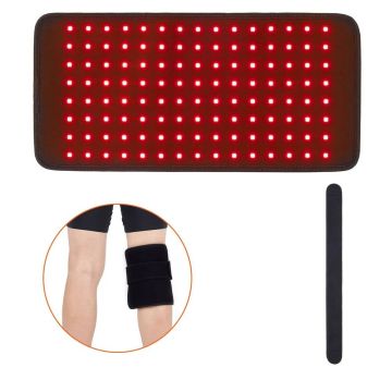Punase valguse teraapiamatt kehale, 120 LED-padjakest, 2 lainepikkust