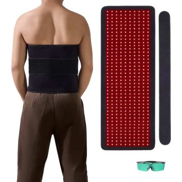 Punase valguse teraapiamatt kehale, 400 LED-tuld, 2 lainet