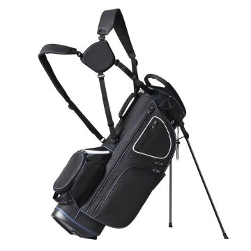 Golfikott 35 tolli, 14 sektsiooni ja 11 taskuga, must ja valge