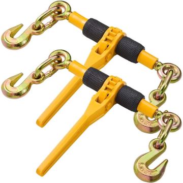 Kett-sidumisvahend hammasrattaga, 6,4–7,9 mm, 2 tk.