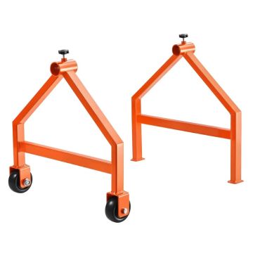 Kaasaskantav traadirulli alus ratastega, kandevõime 100 kg, läbimõõt kuni 759 mm