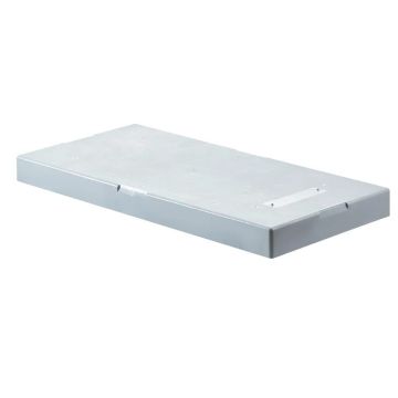 Mini lõhestatud plastmassist vibratsioonivastane matt, 960x460x74 mm, kuni 181 kg, soojuspumpadele ja väliskliimaseadmetele