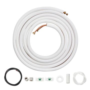 Minijaotusega torukomplekt, vasktorud 6,4–9,5 mm, 3-kihiline isolatsioon, HVAC-süsteemidele