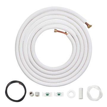 25 jala pikkune vasktorude komplekt HVAC-süsteemidele, 6,4–12,7 mm, isolatsioon