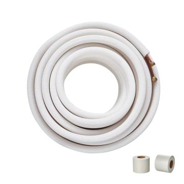 Minijaotusega torukomplekt, 6,4–9,5 mm vasktorud isolatsiooniga, 15240 mm