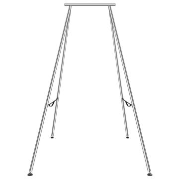Inversioonjoogakiik, 2,9 m, kroomitud teras, max 250 kg