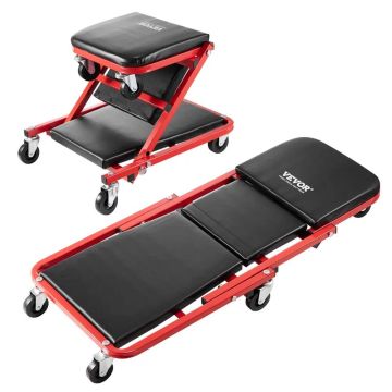 Kokkupandav Z-kujuline garaažimehaaniku tool, 91,4 cm, kandevõime 136 kg