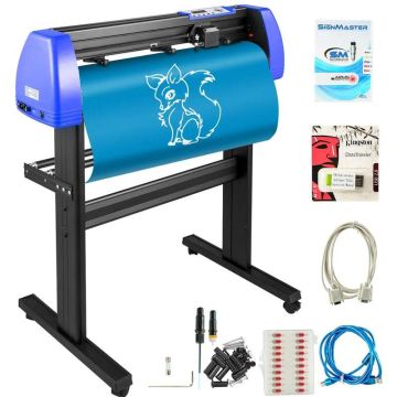 Vinüülplotter 870 mm põrandaalusega, reguleeritava jõu ja kiirusega