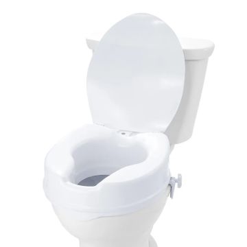 Kõrgendatud WC-poti kaas 10 cm, universaalne tõstemehhanism, puuetega inimestele