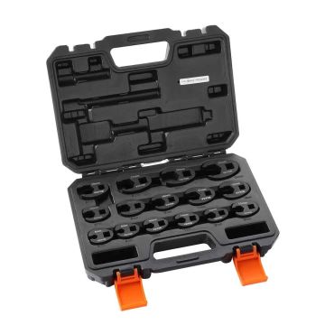 Varesejalgvõtmete komplekt 15-osaline, 8-24 mm, CRMO teras, mehaaniliseks hoolduseks