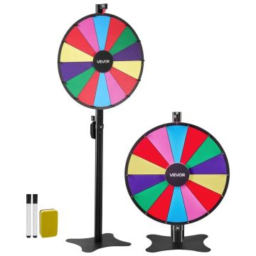 Pöörlev auhinnaratas alusega, 610 mm, 14 pesa, värviline