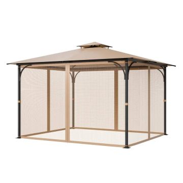 Aiavarikatuse võrk, 10x12x7,3 jalga, 4 paneeli lukuga