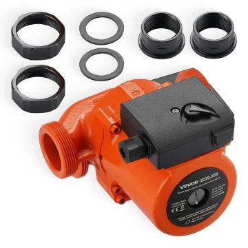 Циркуляционный насос из чугуна LPS32-8S/180, 3/8", 220–240 В, 110 л/мин, 3 скорости