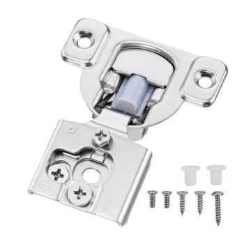 Kapi hinged kinnituskruvidega, 20 tk, 105° avanemine, pehmelt sulguv