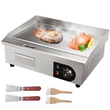 Äriklassi elektriline tööpinnale paigaldatav fritüür, 3000 W, 53,3 cm