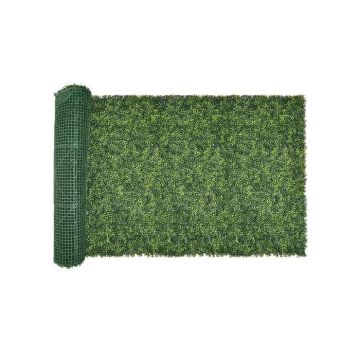 Kunstmuru seinapaneelid 40x120 tolli, roheline hekivarj aeda