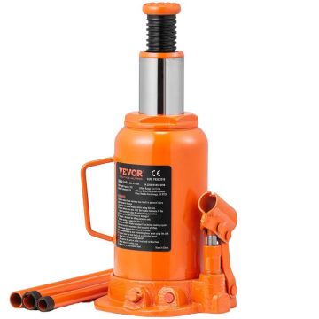 Hüdrauliline pudelitungraud 20 t, tõstekõrgus 240–450 mm, 3-osaline käepide