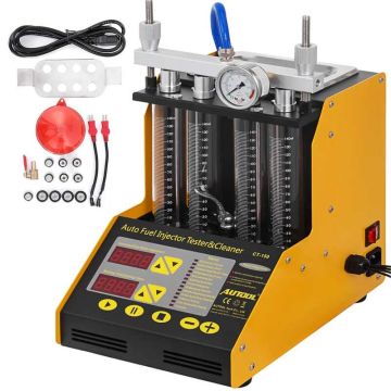 Flowerw CT150 kütusepihusti puhastus- ja tester 2000 ml paagiga, 4/6 silindrit, 220 V