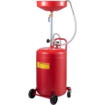 Pneumaatiline kaasaskantav õlimahuti, 80 l, rattaga