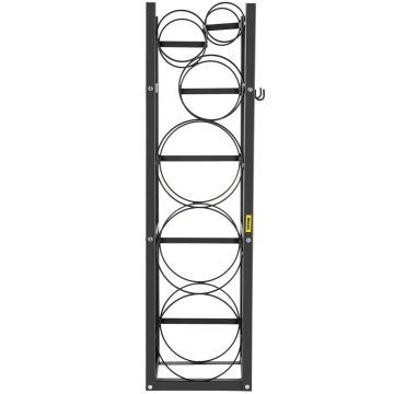Стойка для баллонов с хладагентом размером 46x13x4 дюйма, держатель для 6 газовых баллонов.