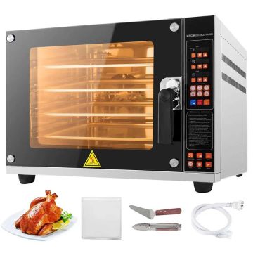Konvektsioonröster, 4500 W, 0–350 ℃, pihustifunktsiooniga