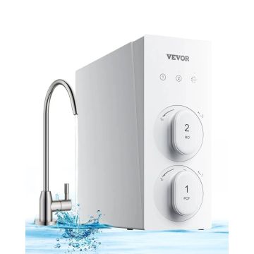 Pöördosmoosi veefilter, 400 GPD, 8 etappi, NSF sertifitseeritud