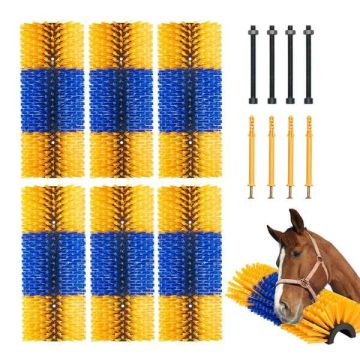 Loomade kraapimishari, 6 tk, 17,1x7,5 tolli, hobustele ja lehmadele