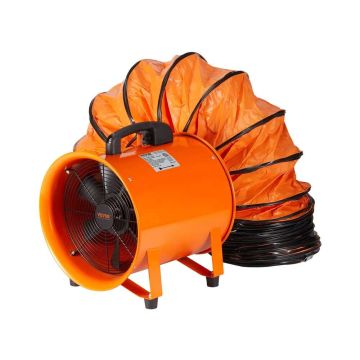40,6 cm tööstuslik kaasaskantav aksiaalventilaator, 2 kiirust, oranž