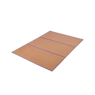 Jaapani tatamimatt, 80x55 tolli, naturaalne rotang, kokkupandav, libisemiskindel