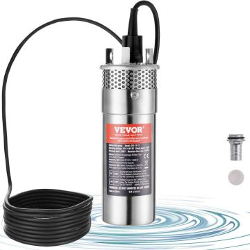 Päikeseenergial töötav 12V süvaveepump, 120W, 12l/min