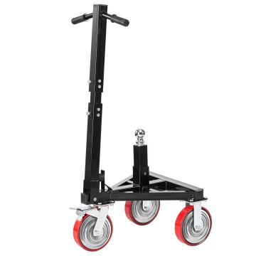 Haagisekäru 1527 kg, reguleeritava kõrgusega, 18-22-tollised rattad