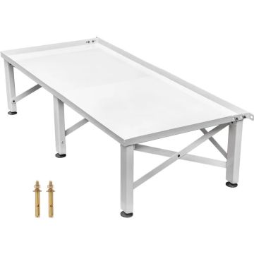 Универсальная подставка для стиральной машины 124x54,9 см, регулируемая высота.
