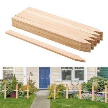 Puidust aia geodeetilised vaiad, 25 tk, 12,7 × 38,1 × 610 mm