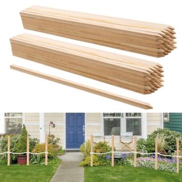 Puidust kuusevaiad aeda, 50 tk, 19x19x914 mm, geodeetilised ja toestavad