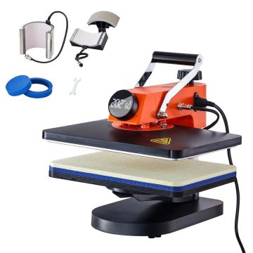 12x15-tolline 5in1 kuumpress sublimatsioonitrüki jaoks