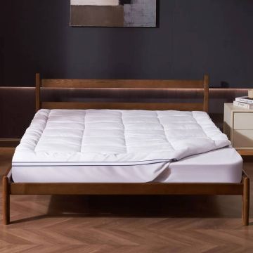 Наматрасник для двуспальной кровати, наполнитель из волокна, 25,4 мм, 1524x2032 мм