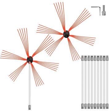 Korstnapühkija komplekt 1005,8 cm tahmafiltriga