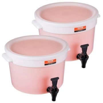 Joogiautomaat kraaniga, 3 gallonit, plast, 2 tk pakis