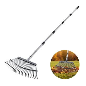 Reguleeritav roostevabast terasest lehereha, 25 piiga, 46,5 cm pea