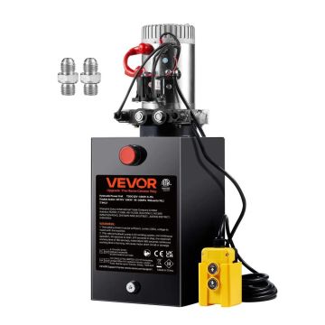 Hüdrauliline pump 15 L, kahetoimeline, 0.91 GPM, 3200 PSI, DC 12V kalluri tõstmiseks