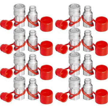 Hüdrauliline kiirühendus 1/2 tolli NPT, 8 paari, 27,6 MPa (ISO 16028)