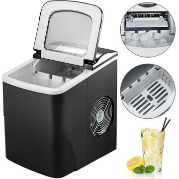 Kaasaskantav jäämasin "Bullet Ice", 12 kg, LCD-ekraan