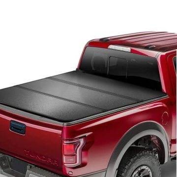 Чехол для кузова грузовика из трех частей, Toyota Tundra 2014-2024, черный, грузоподъемность 400 фунтов.