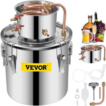 Moonshine'i destilleerimisaparaat 20,8 l veepumbaga
