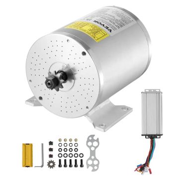 Elektriline 2000 W harjadeta 48 V mootor kartidele ja elektriautodele