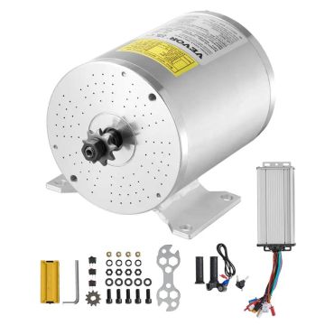 2000 W 48 V elektriline harjadeta alalisvoolumootor, 4300 p/min.