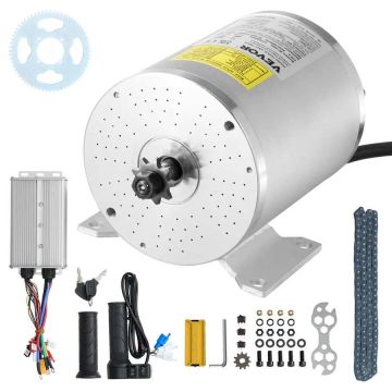 3000 W 72 V harjadeta alalisvoolumootor, 4900 p/min.