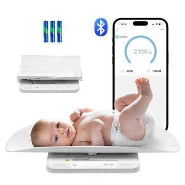 Nutikas Bluetooth-beebikaal eemaldatava alusega, digitaalne, kandevõime 66 naela